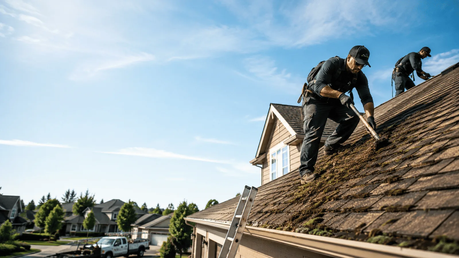 Roof Moss Removal in Rolla, KS near me